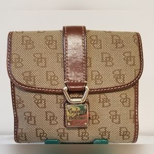 Dooney and Bourke Signature Canvas Wallet